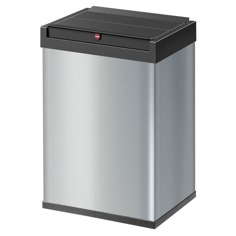 Hailo USA Inc. Big Box 9.2 Gallons Steel Touch Top Trash Can & Reviews